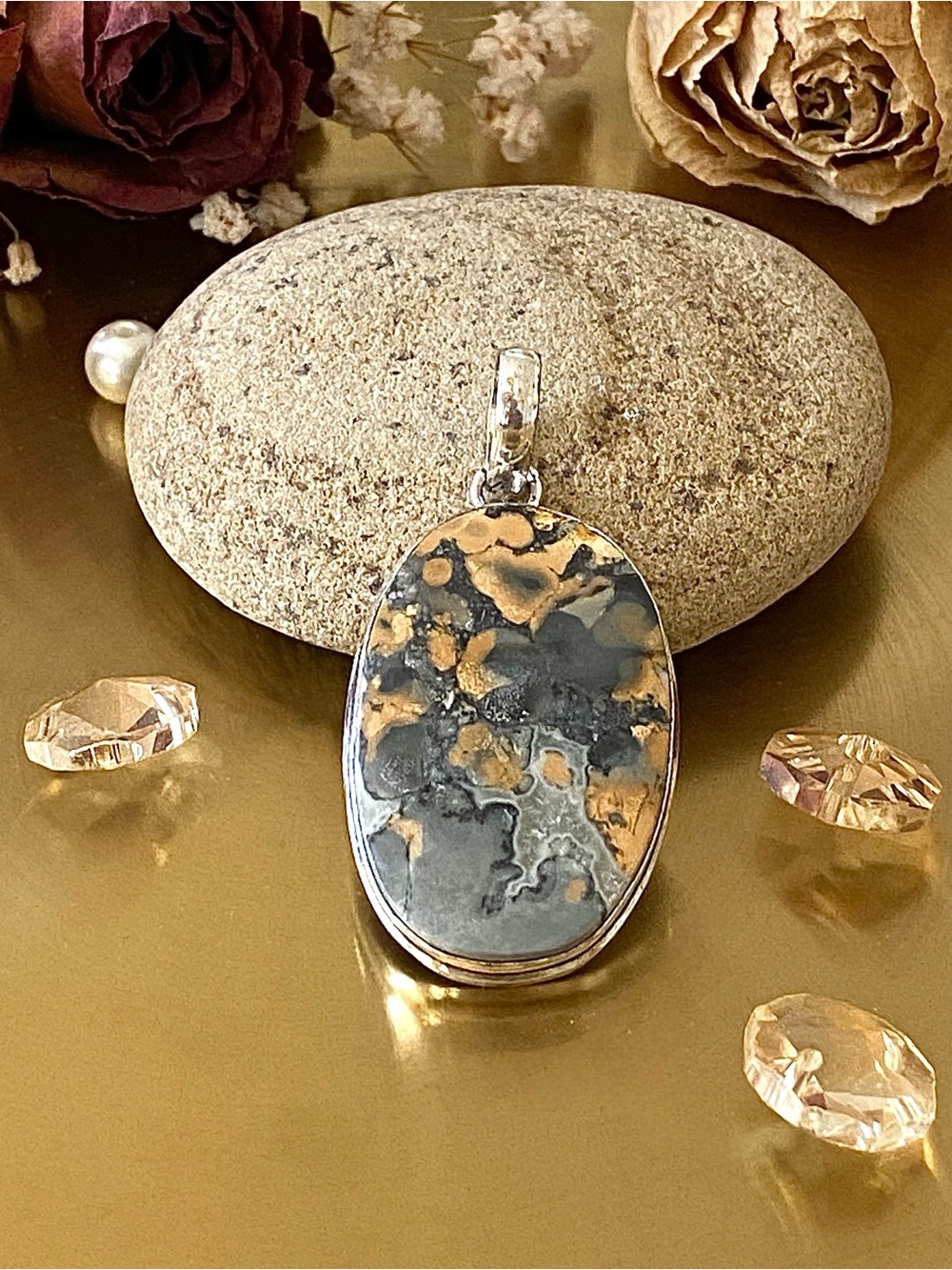 Maligano Jasper Hand Crafted Pendant